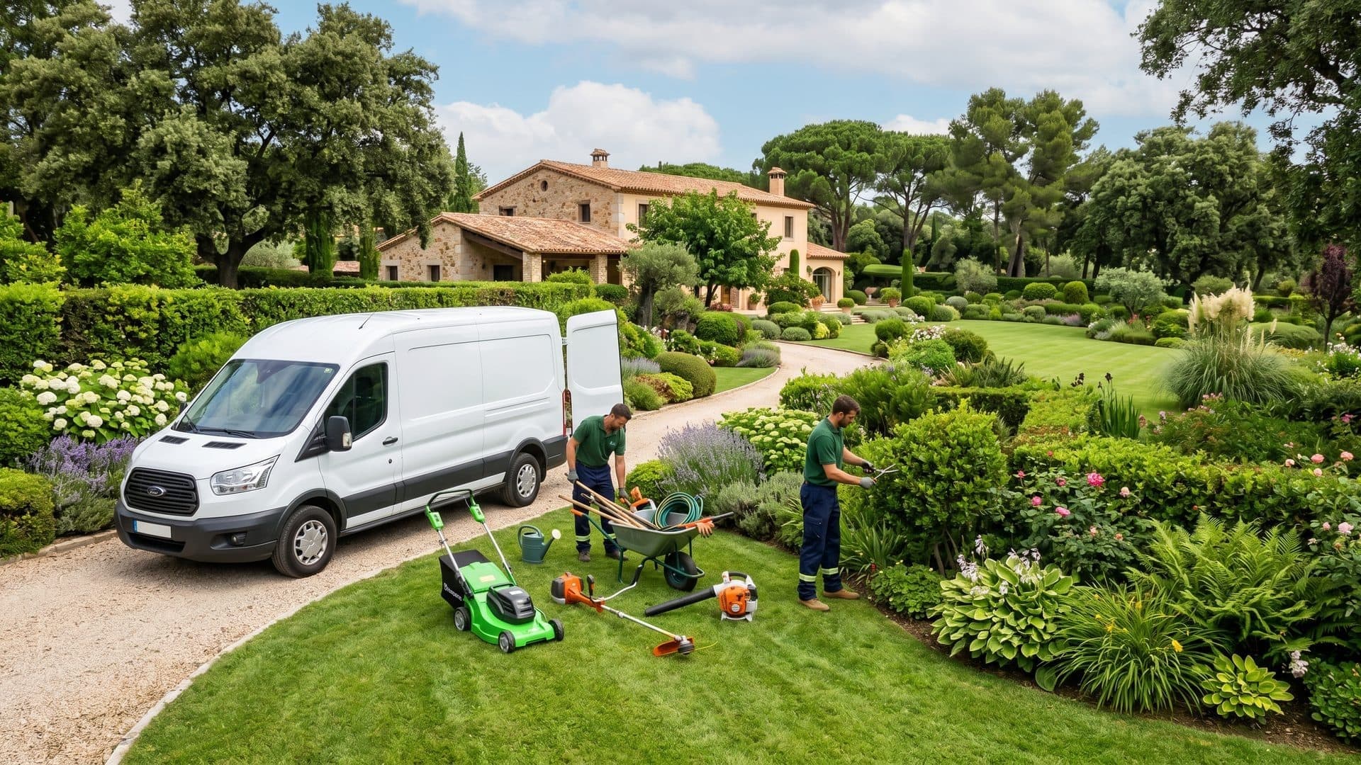 Contactar con la empresa de jardinería en Ourense Otto Jardinería y Desbroces