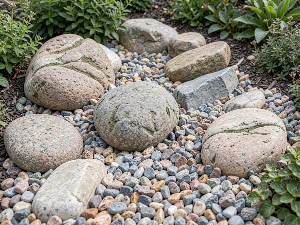 Piedras decorativas para la decoración de jardines en Ourense de Otto Jardinería y Desbroces